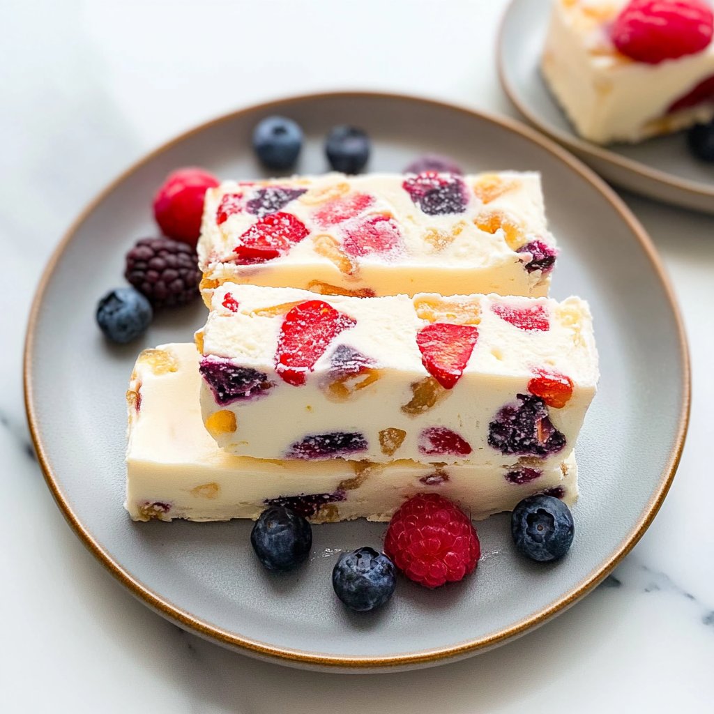 Summer Snacks: Frozen Yogurt Bars
