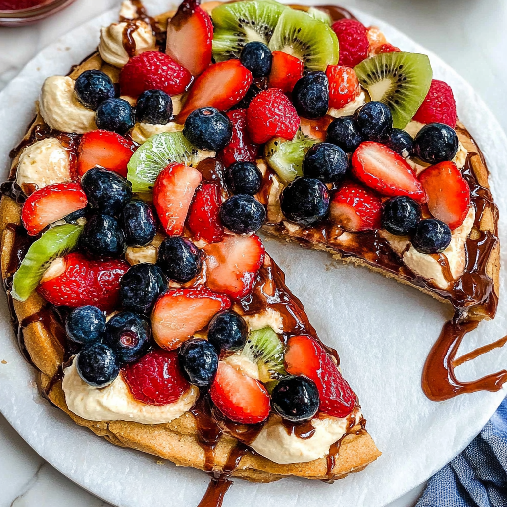 Summer Snacks: Fruit Pizza Cookies