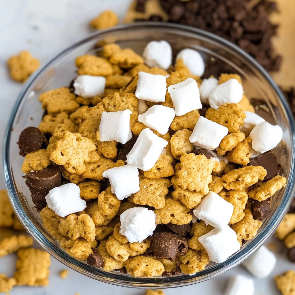 Summer Snacks: S'mores Snack Mix
