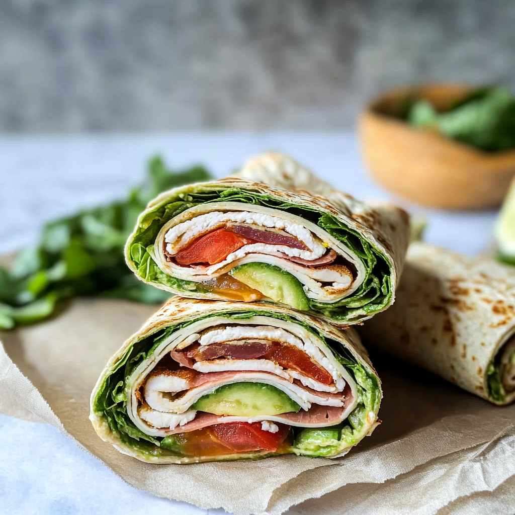 Summer Snacks: Turkey Club Wraps