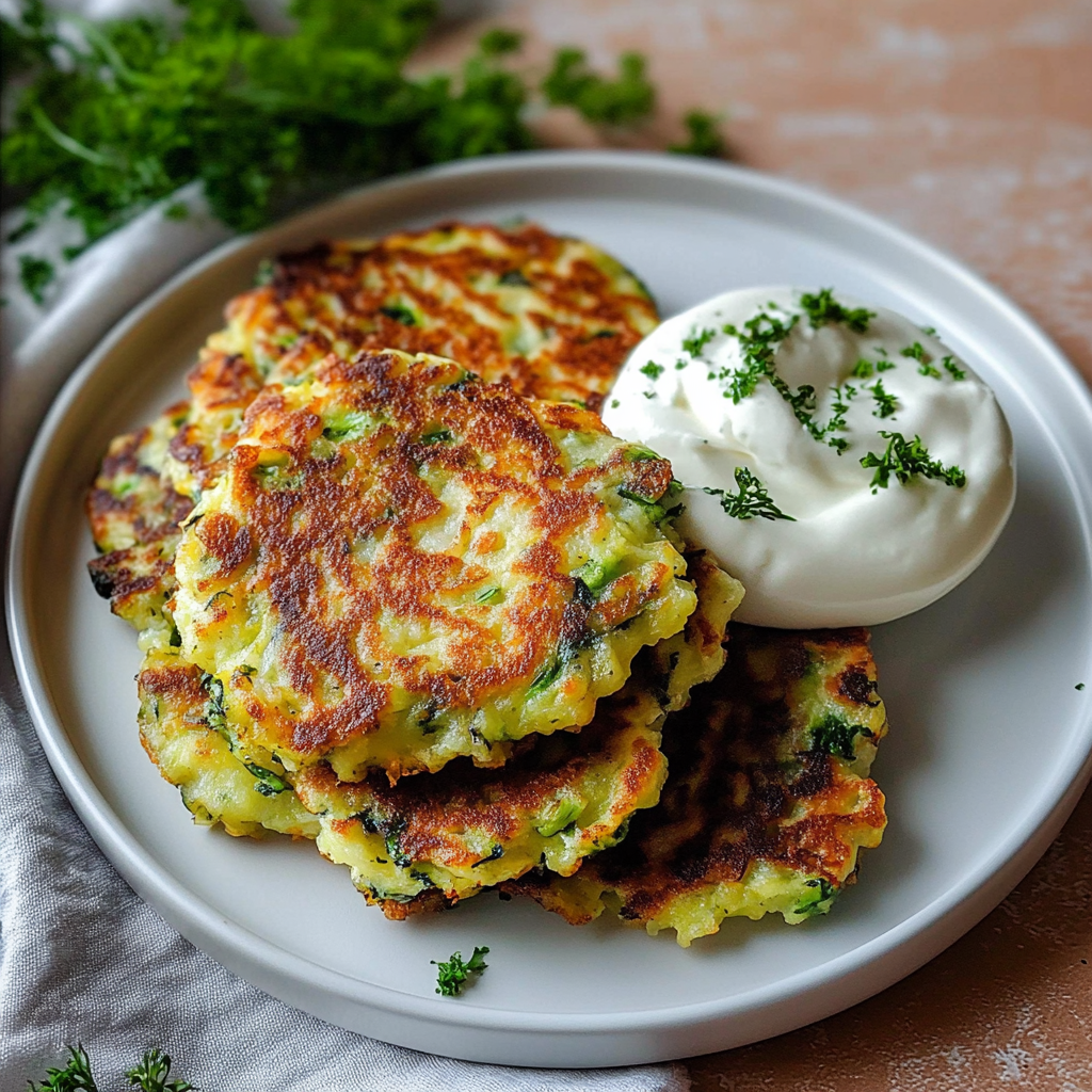 Summer Snacks: Zucchini Fritters