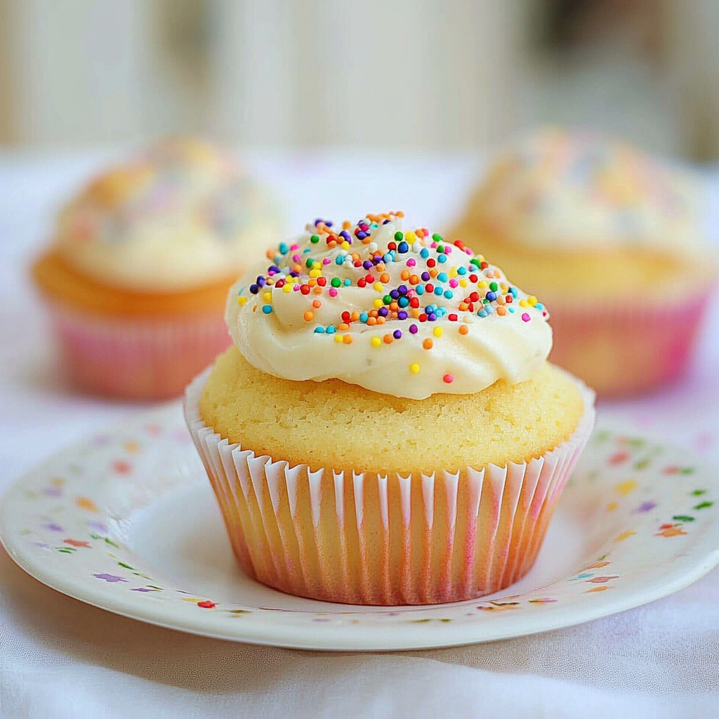 A Lazy Girl's Easy Vanilla Cupcake Recipe