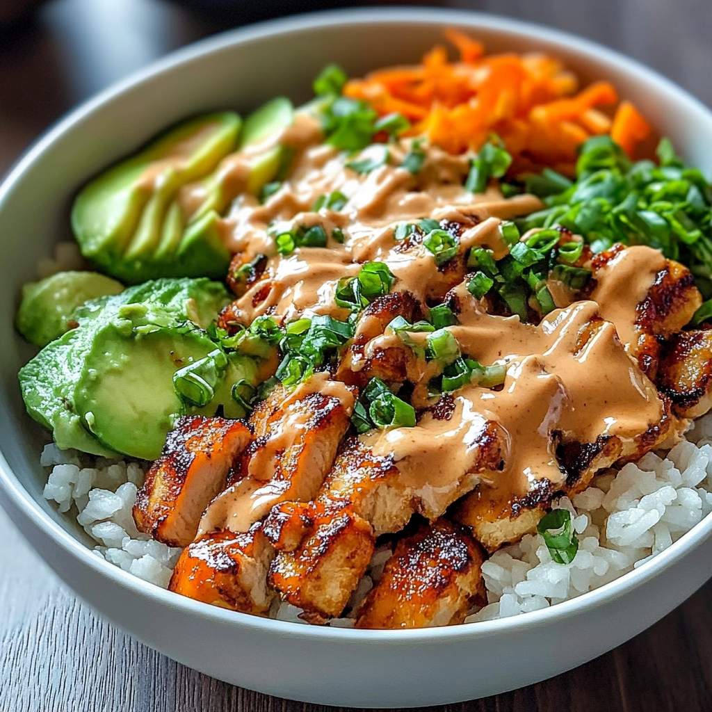 Bang Bang Chicken Bowl