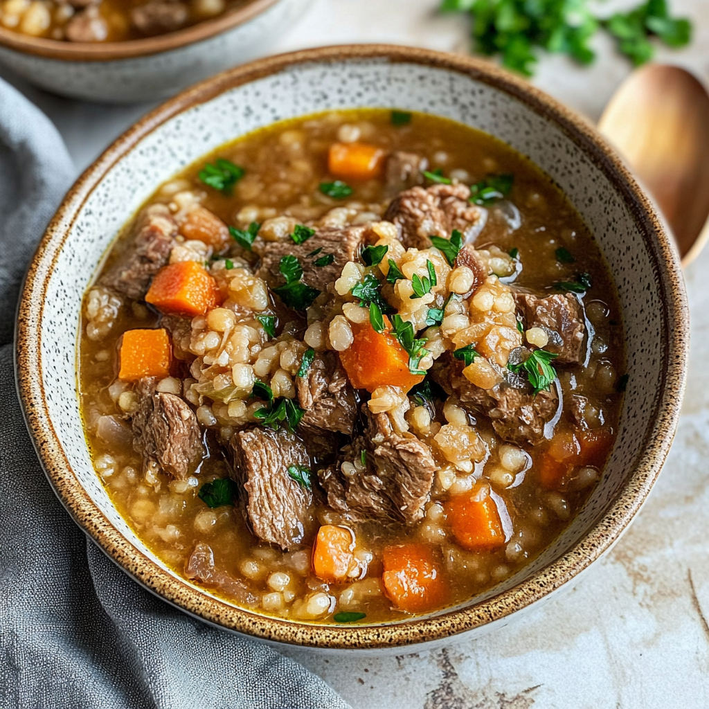 Beef Barley Soup