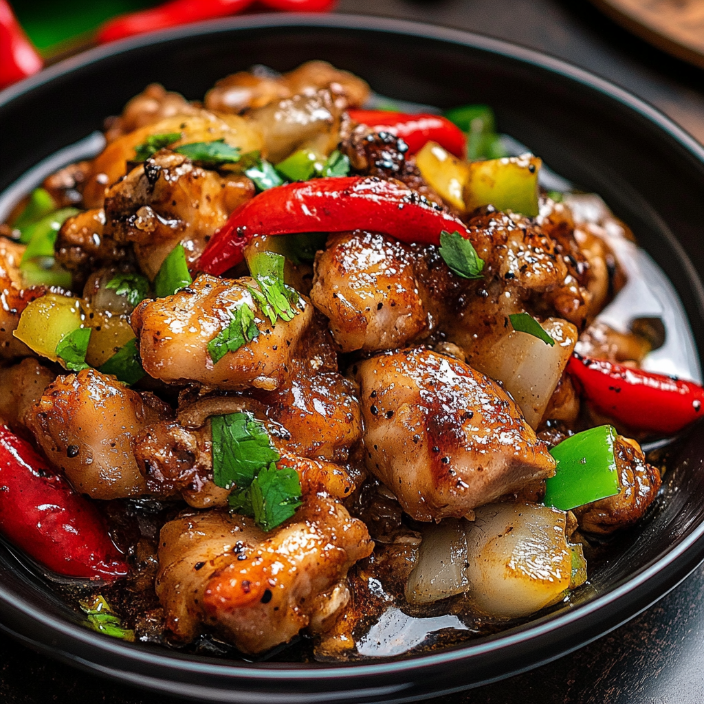 Black Pepper Chicken