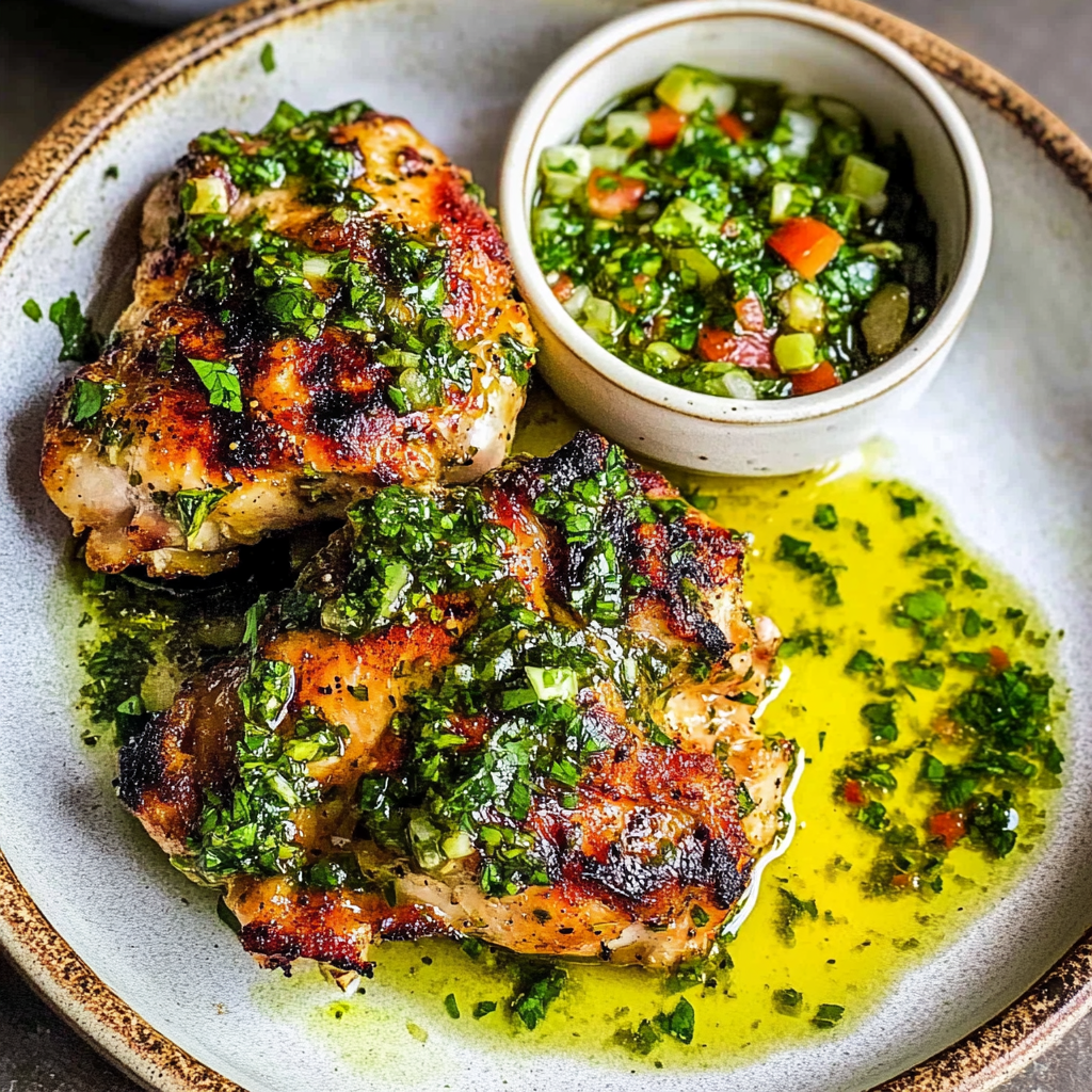 Chimichurri Chicken Thighs