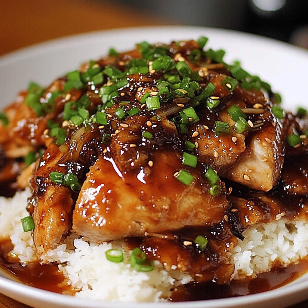 Crockpot Teriyaki Chicken