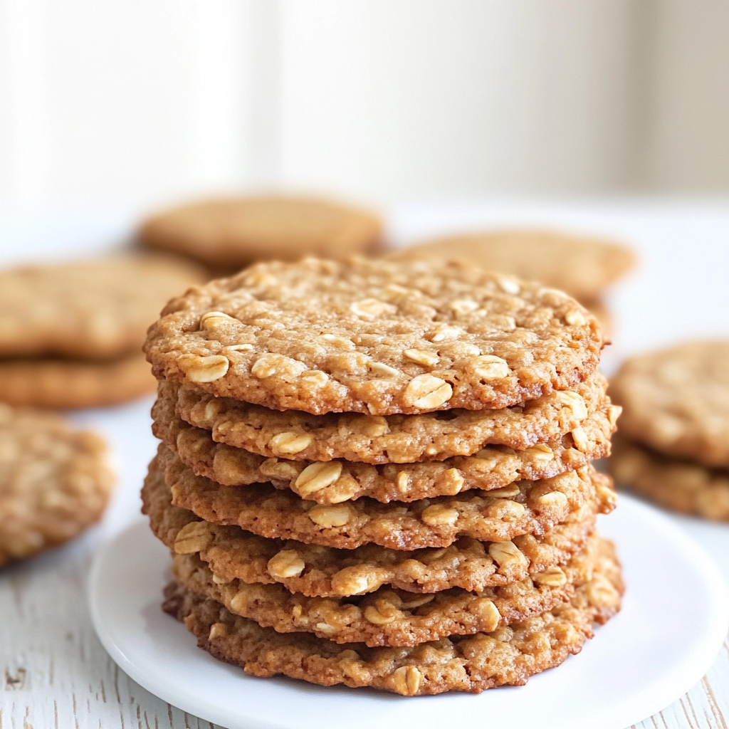 Delicious Honey Oatmeal Cookies
