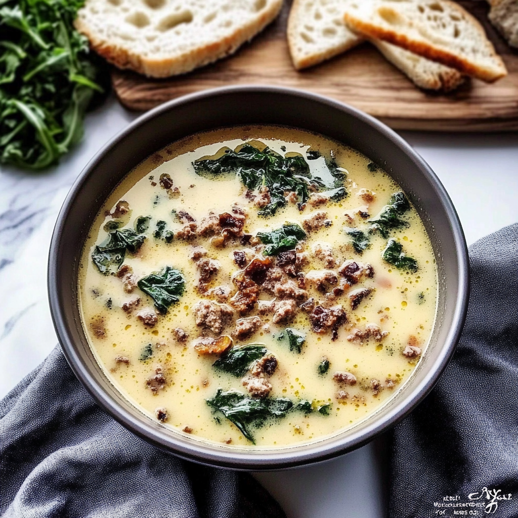 Healthy Slow Cooker Zuppa Toscana Soup