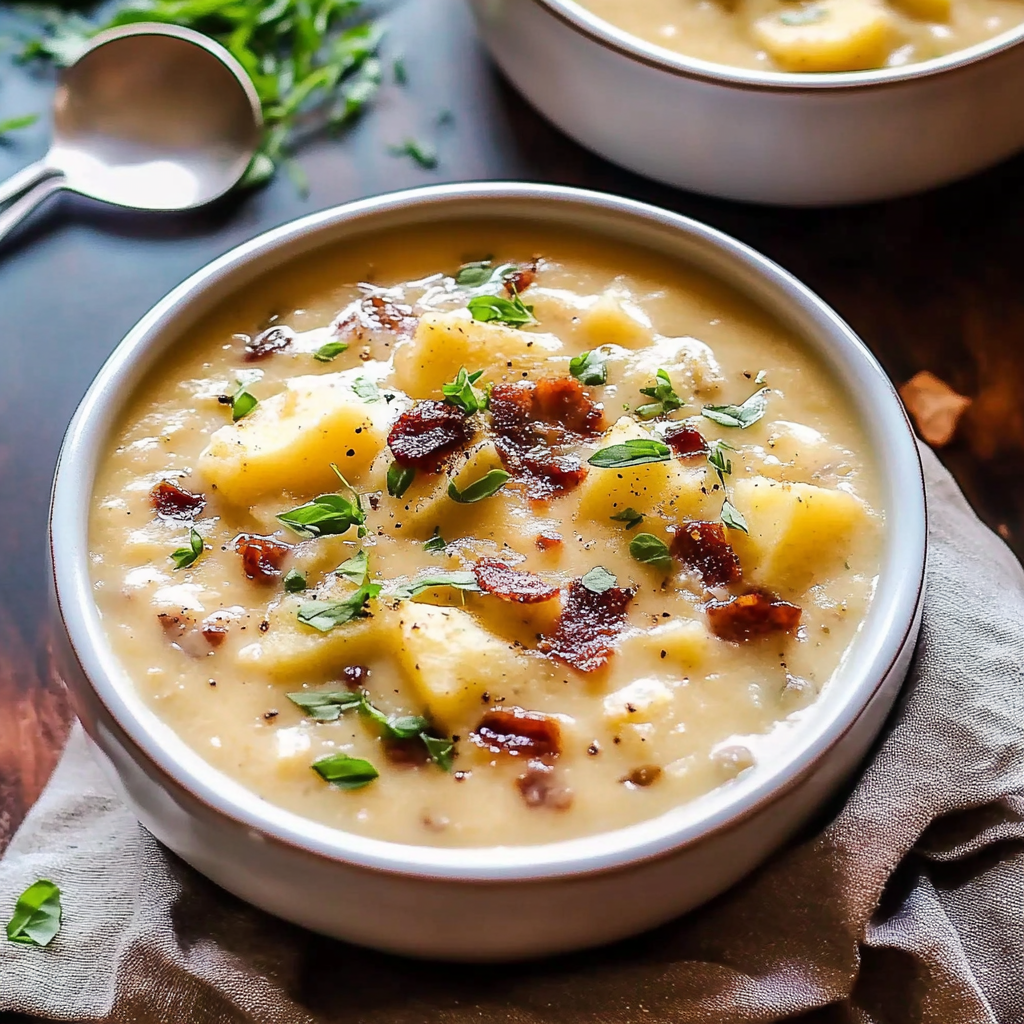 Homemade Loaded Potato Soup