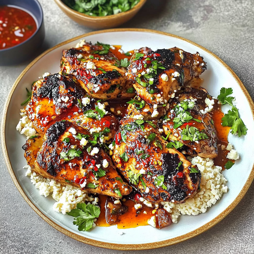 Hot Honey Feta Chicken