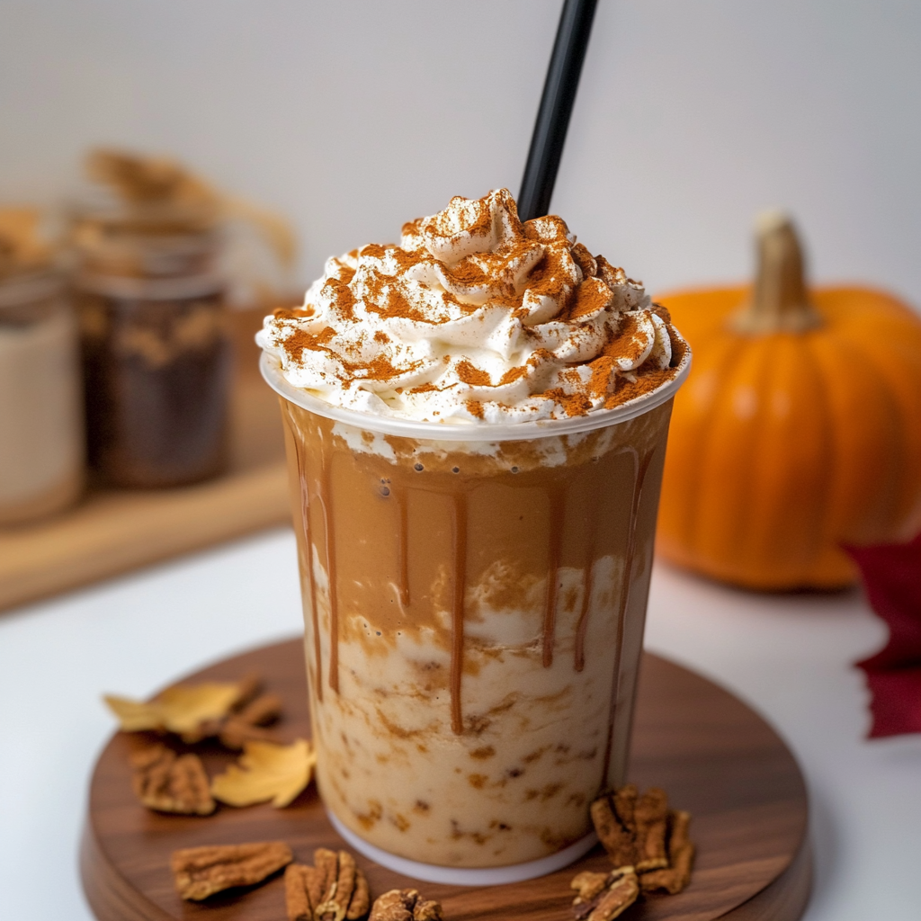 Iced Pumpkin Spice Latte — Fall Vibes in Every Sip