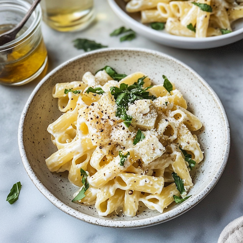 Lemon Ricotta Pasta with Arugula