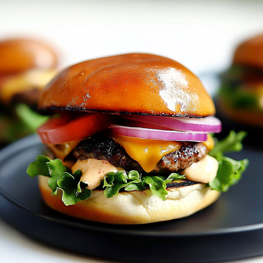 Ranch Burger with Chipotle Mayo