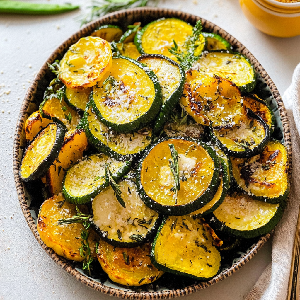 Roasted Zucchini and Squash – 15-Minute Healthy Side