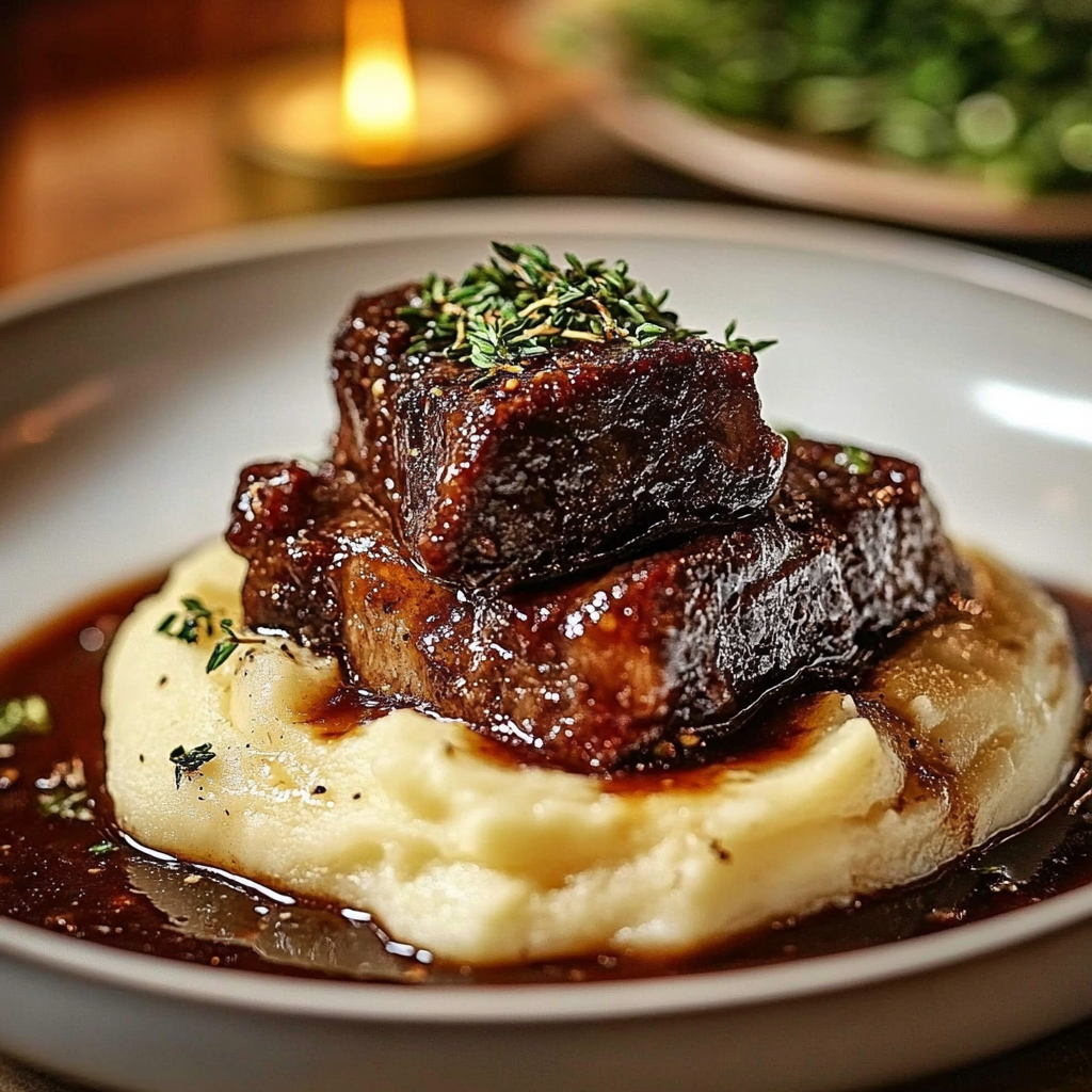 Short Rib Ragu with Parmesan Mashed Potatoes