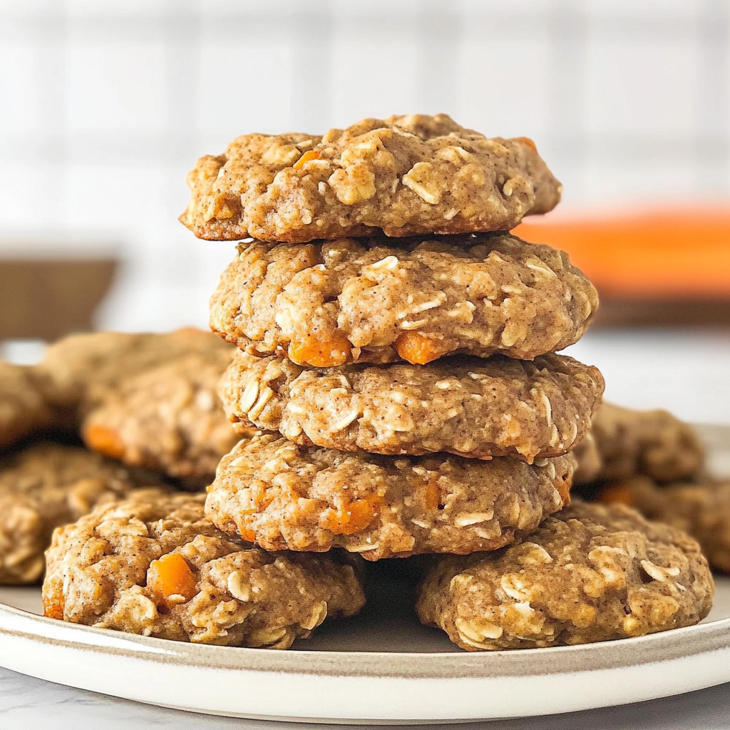 Sugar‑Free Easy Carrot Cake Oatmeal Cookies | Amy's Healthy Baking