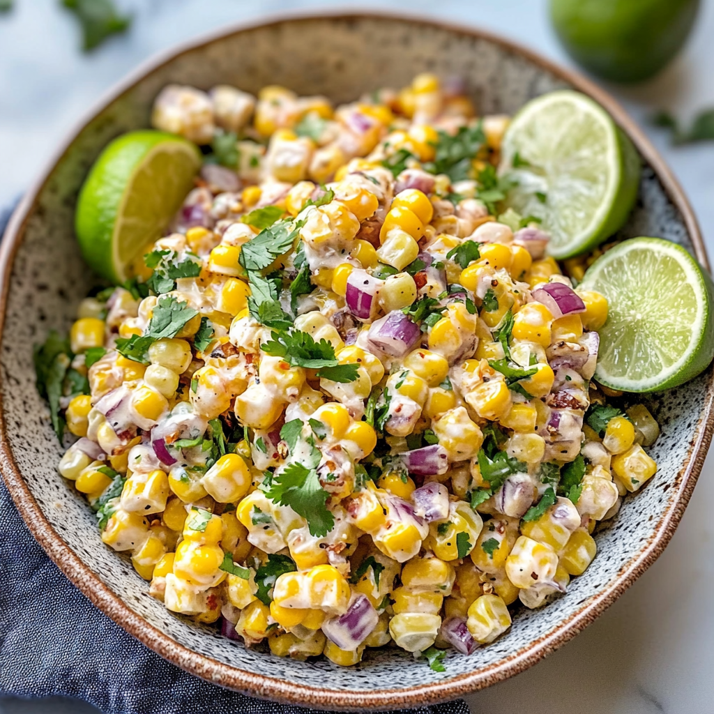 Zesty Mexican Street Corn Salad: Better Than Takeout