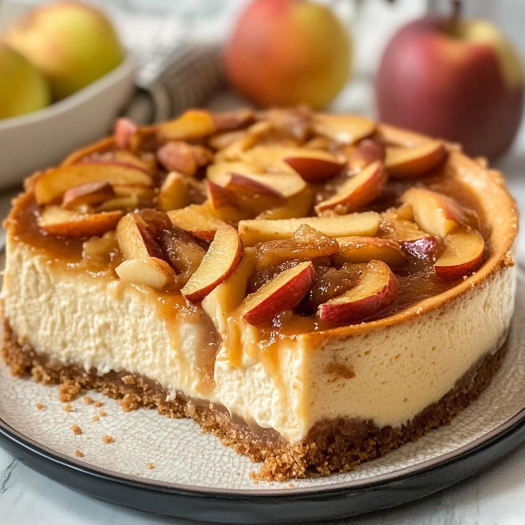 Apple Cider Cheesecake