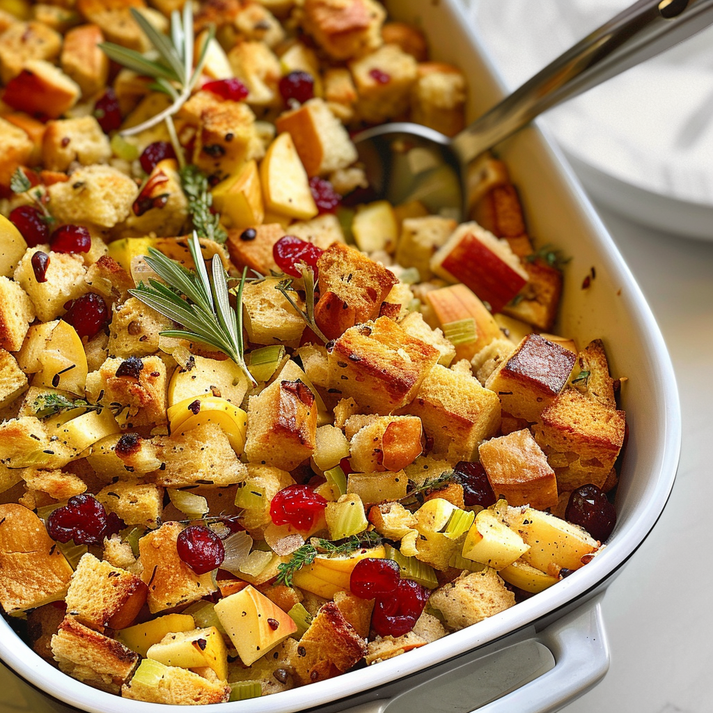 Apple Cranberry Stuffing
