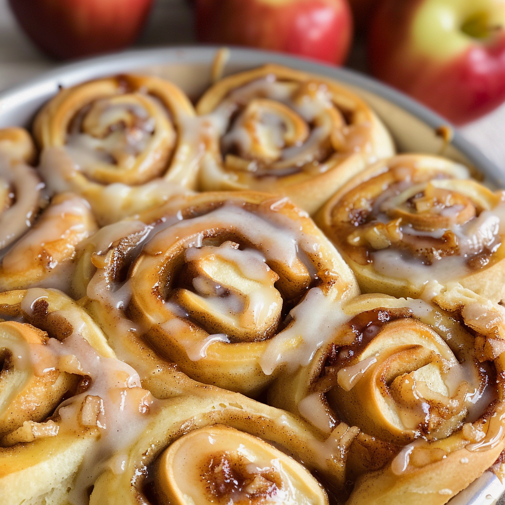 Apple Pie Cinnamon Rolls