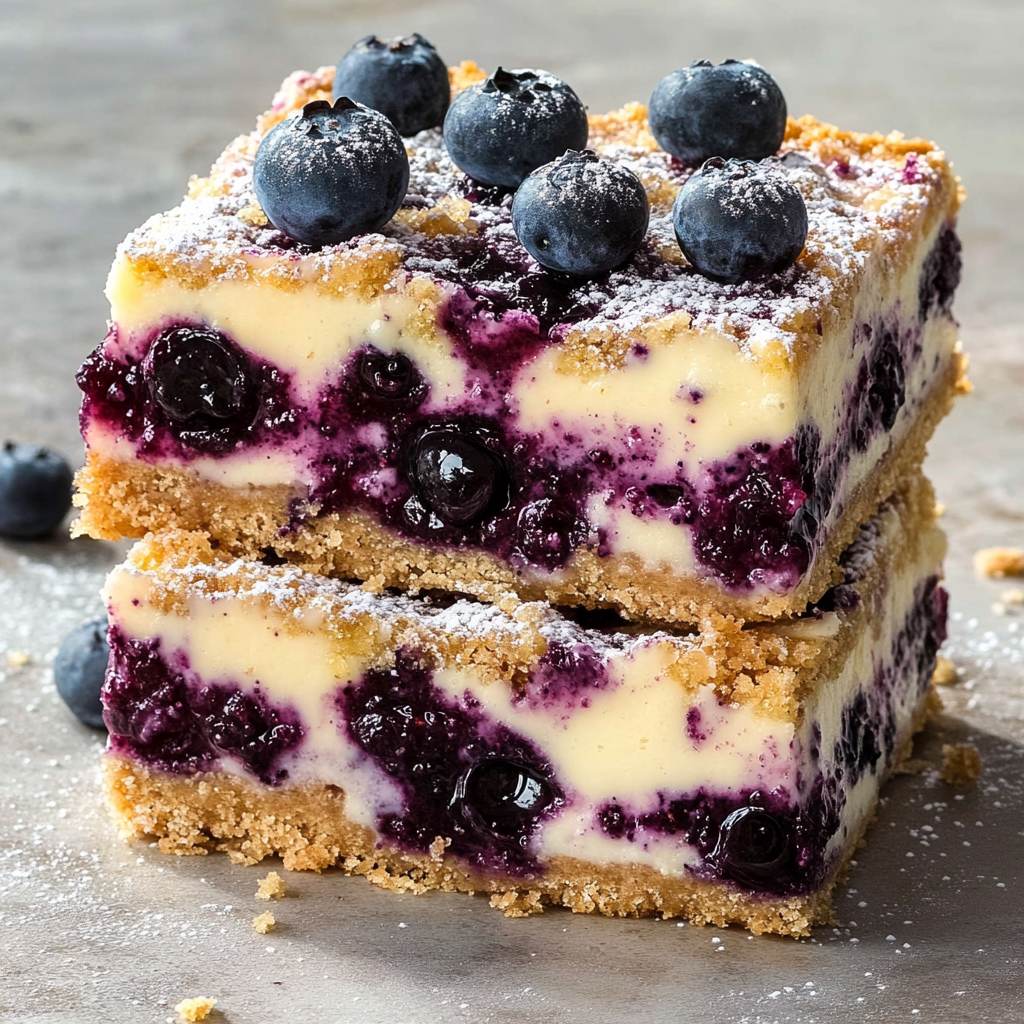 Blueberry Cream Cheese Bars