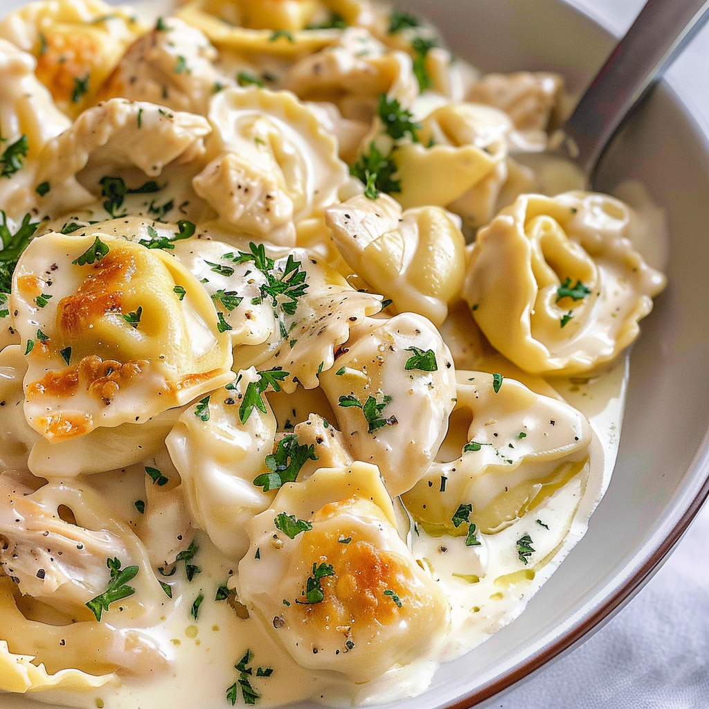 Chicken Alfredo Tortellini