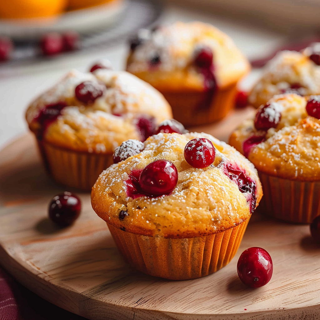 Cranberry Orange Muffins