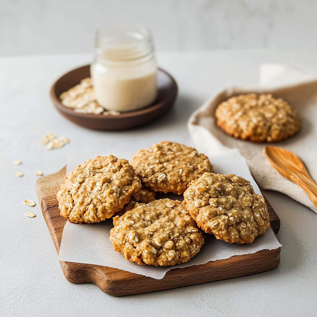 Delicious Honey Oatmeal Cookies