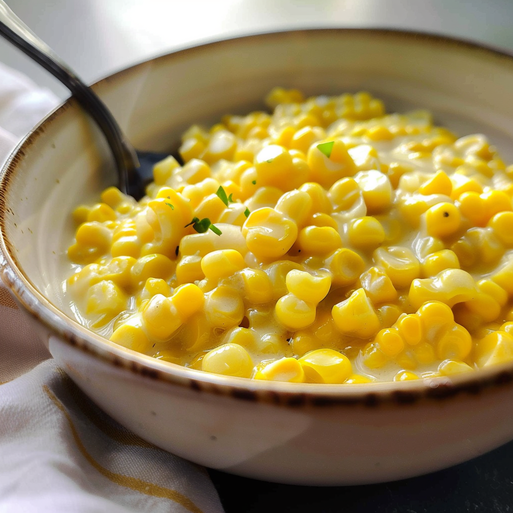 Easy Creamed Corn Recipe