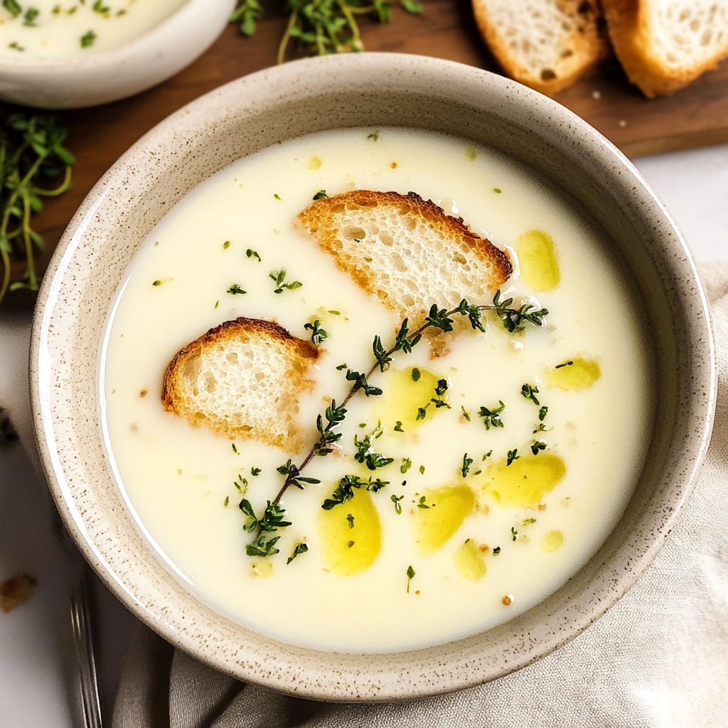 French Garlic Soup
