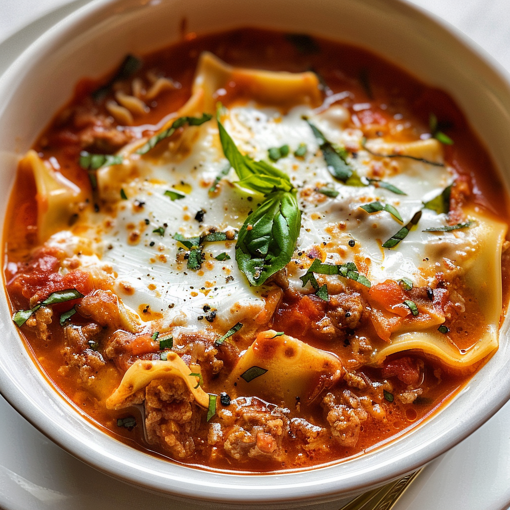 Fun Lasagna Soup for Cozy Winter Nights