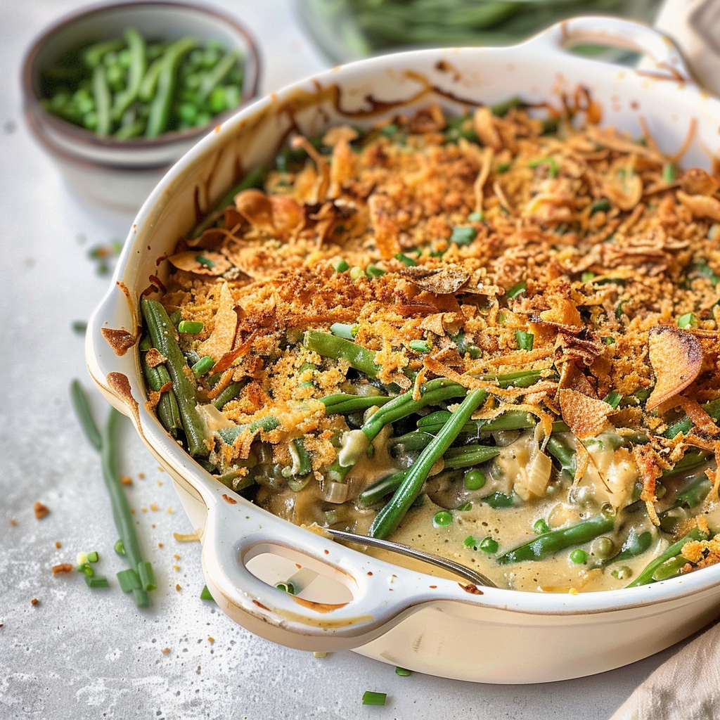 Green Bean Casserole from Scratch