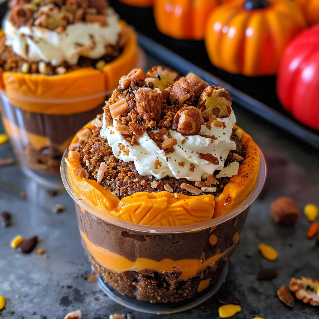 Pumpkin Patch Dirt Cups