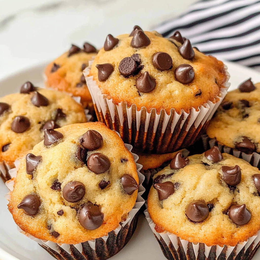 Sugar‑Free Healthy Greek Yogurt Chocolate Chip Muffins