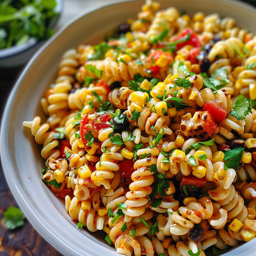 Tasty Mexican Street Corn Pasta Salad