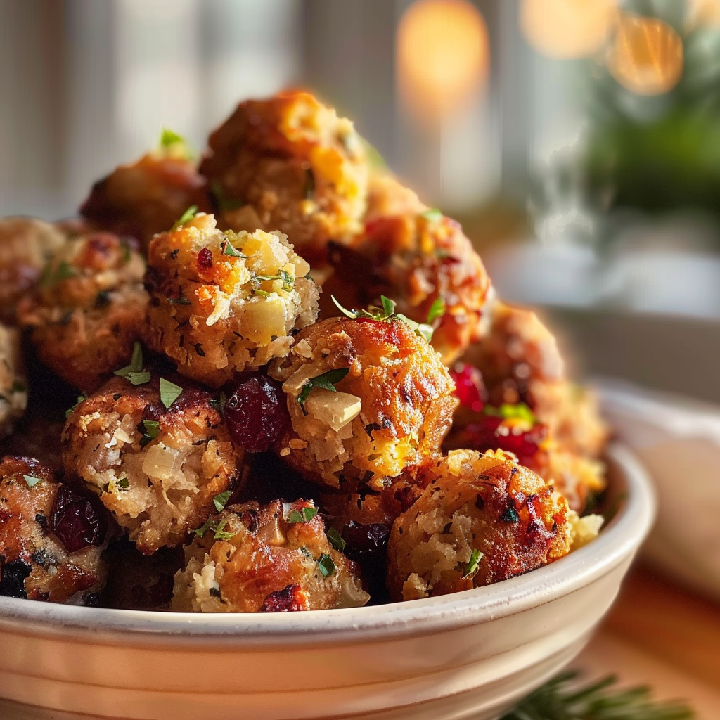 Turkey Stuffing Balls