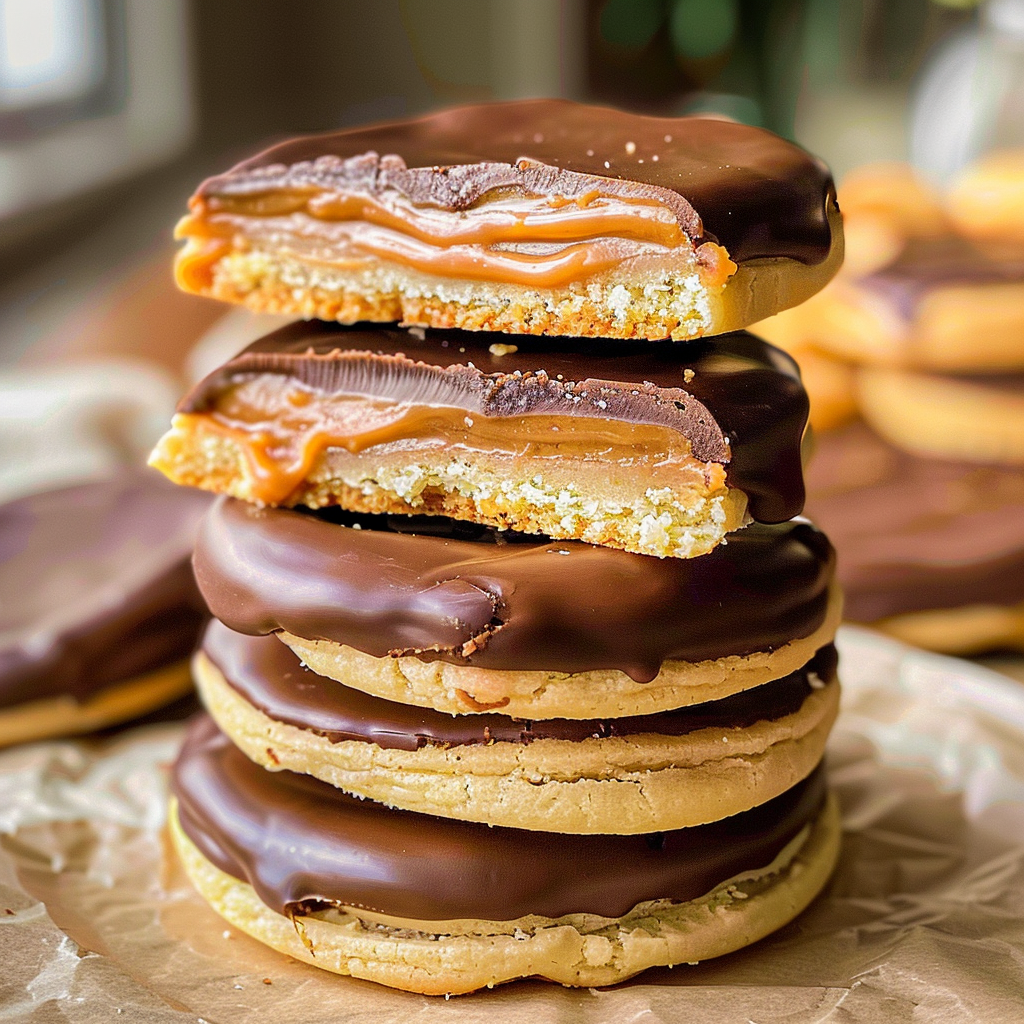 Ultimate Twix-Style Cookies