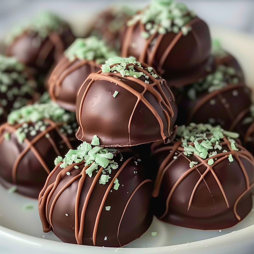 Andes Mint Chocolate Truffles
