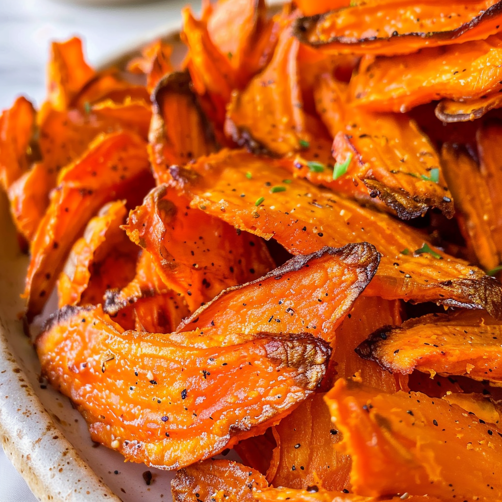 Baked Carrot Chips