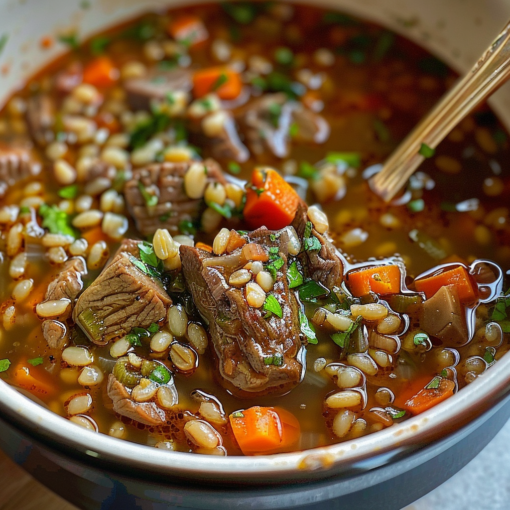 Beef Barley Soup