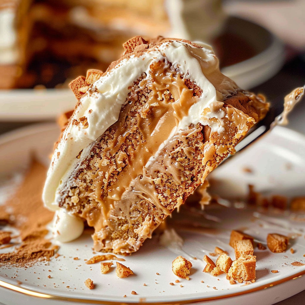 Biscoff Cookie Butter Cake