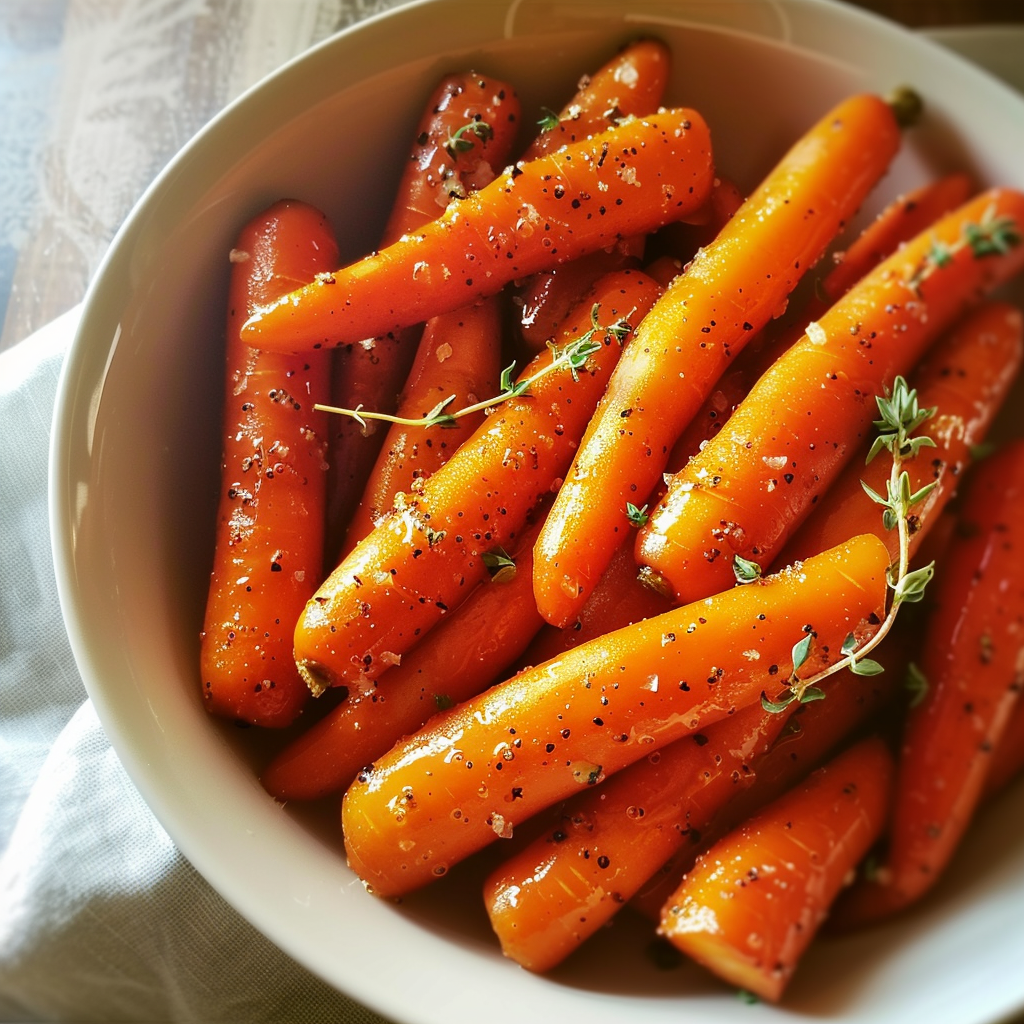 Brown Sugar Glazed Carrots