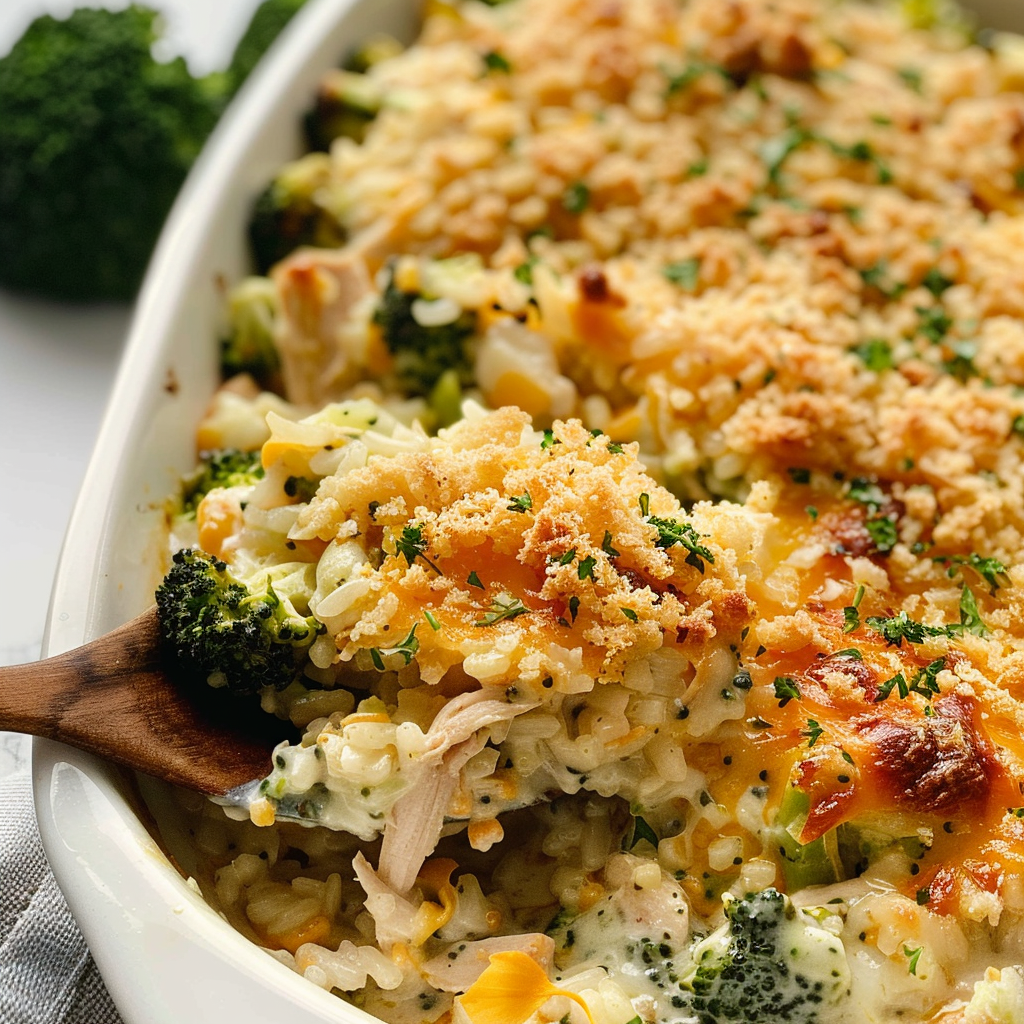 Chicken Broccoli Rice Casserole