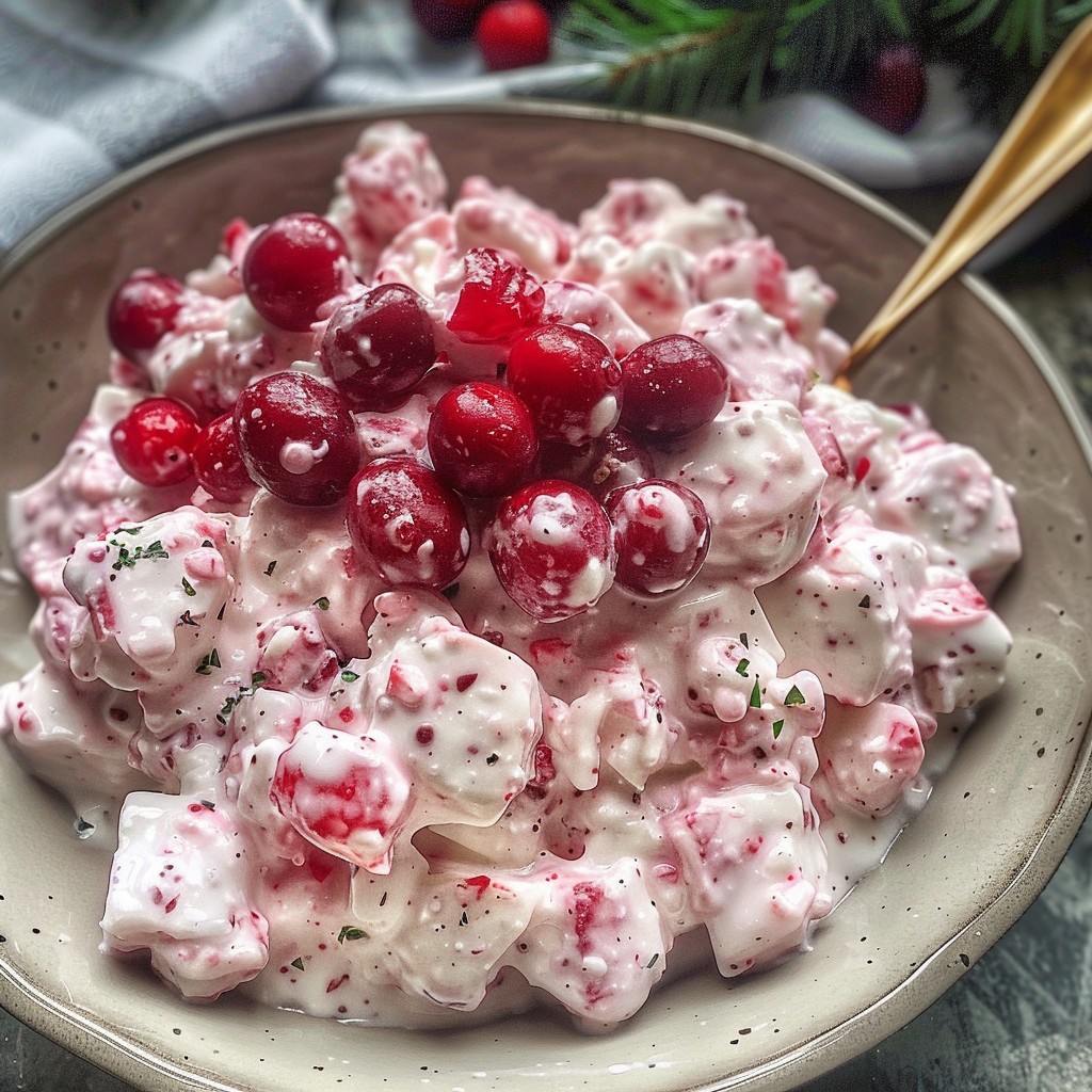 Cranberry Fluff Salad