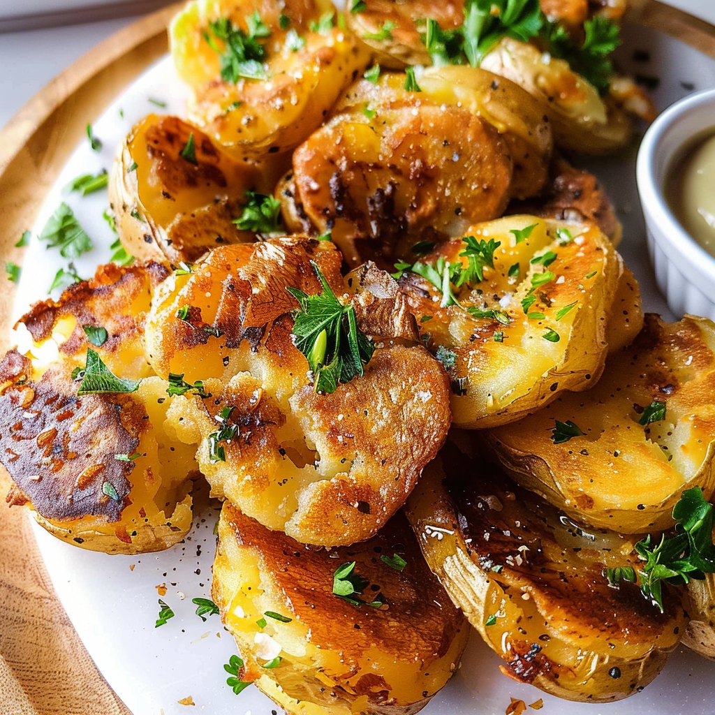 Crispy Smashed Potatoes