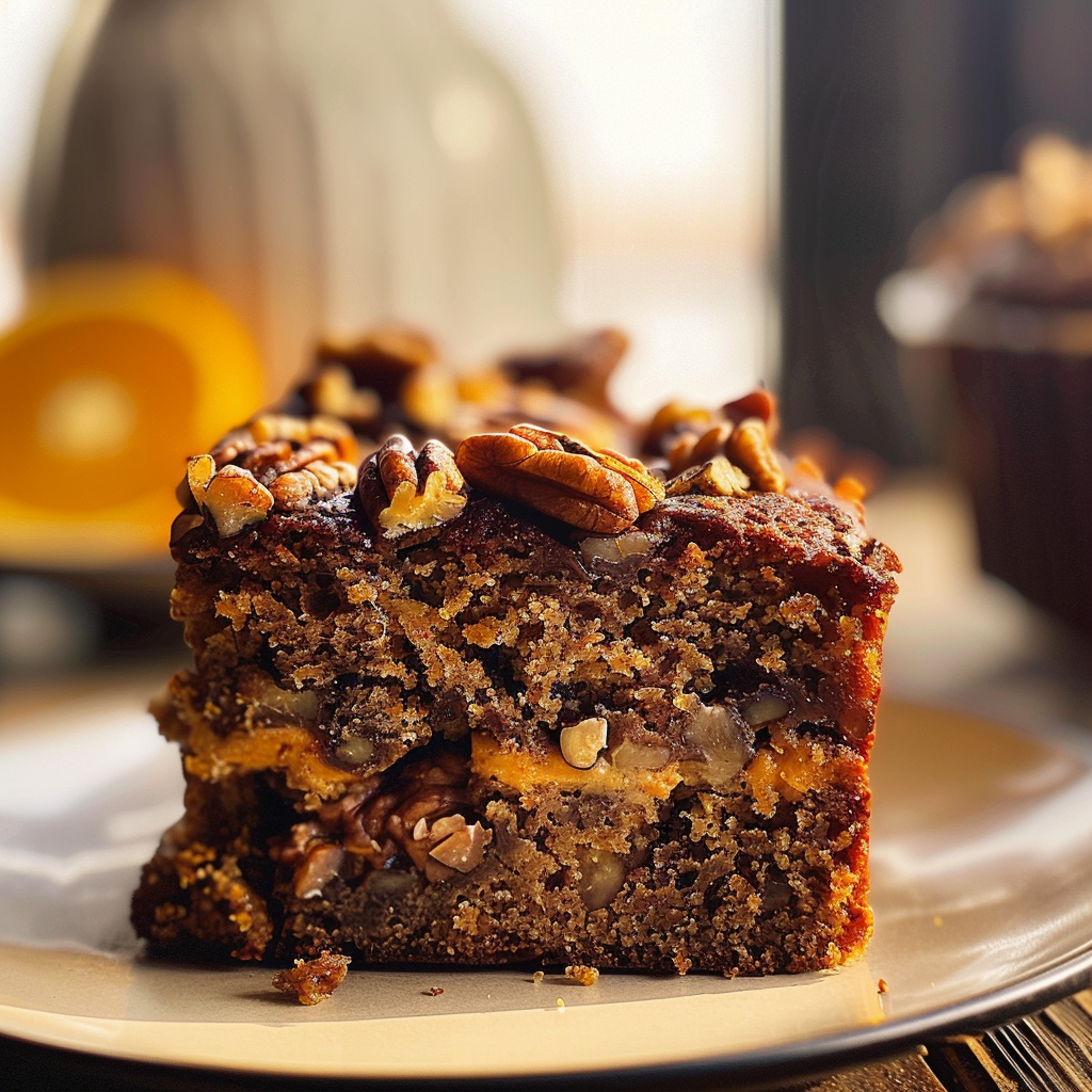 Date, Walnut, and Orange Cake