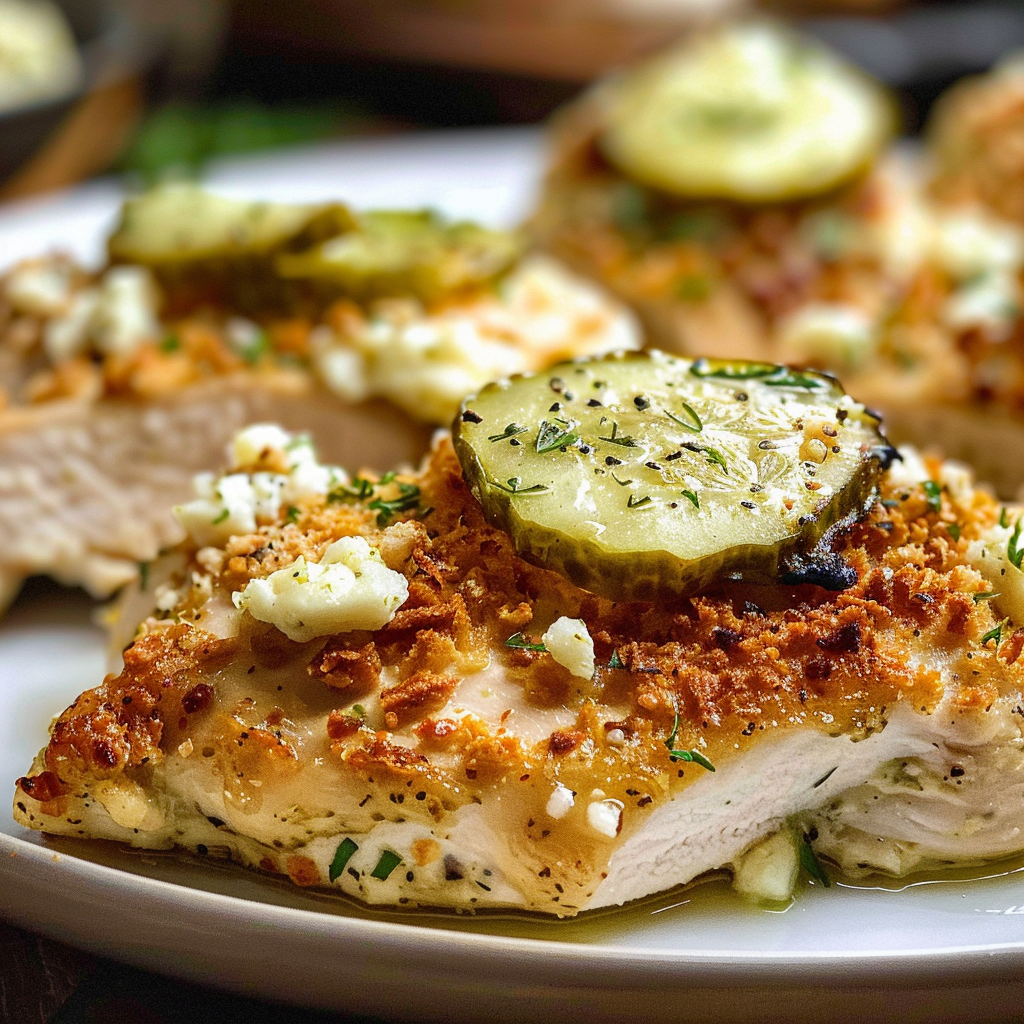 Dill Pickle Parmesan Chicken