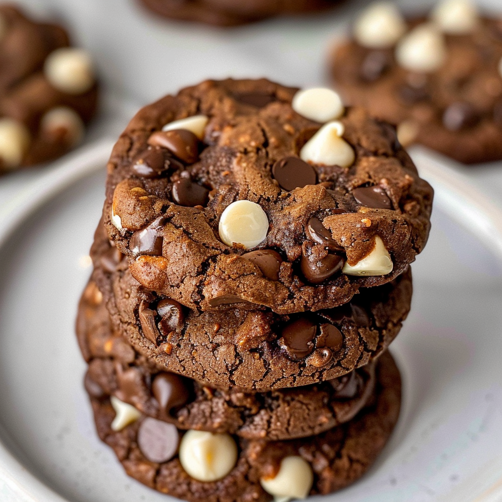 Double Chocolate Chip Cookies