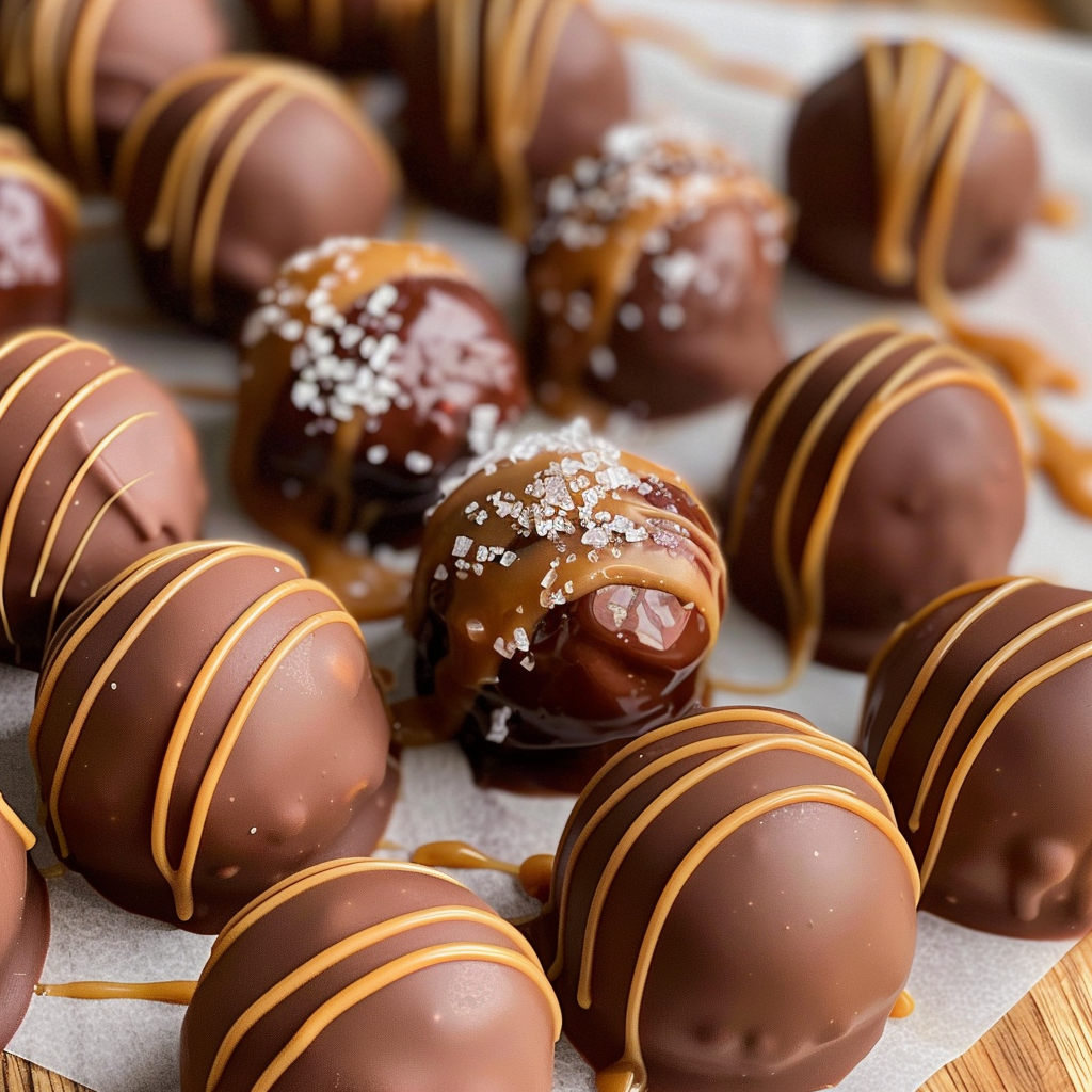 Easy Caramel Truffles
